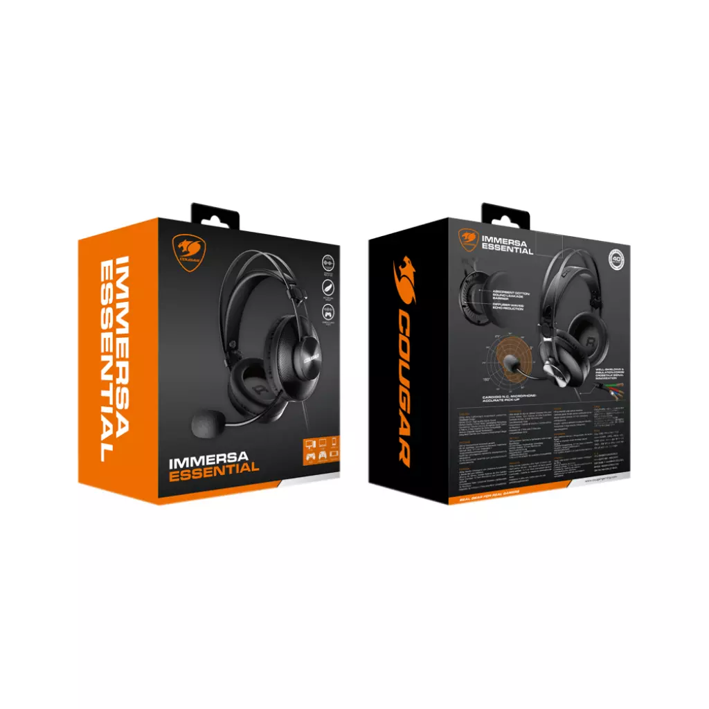 Наушники Cougar Immersa Essential Black - 6