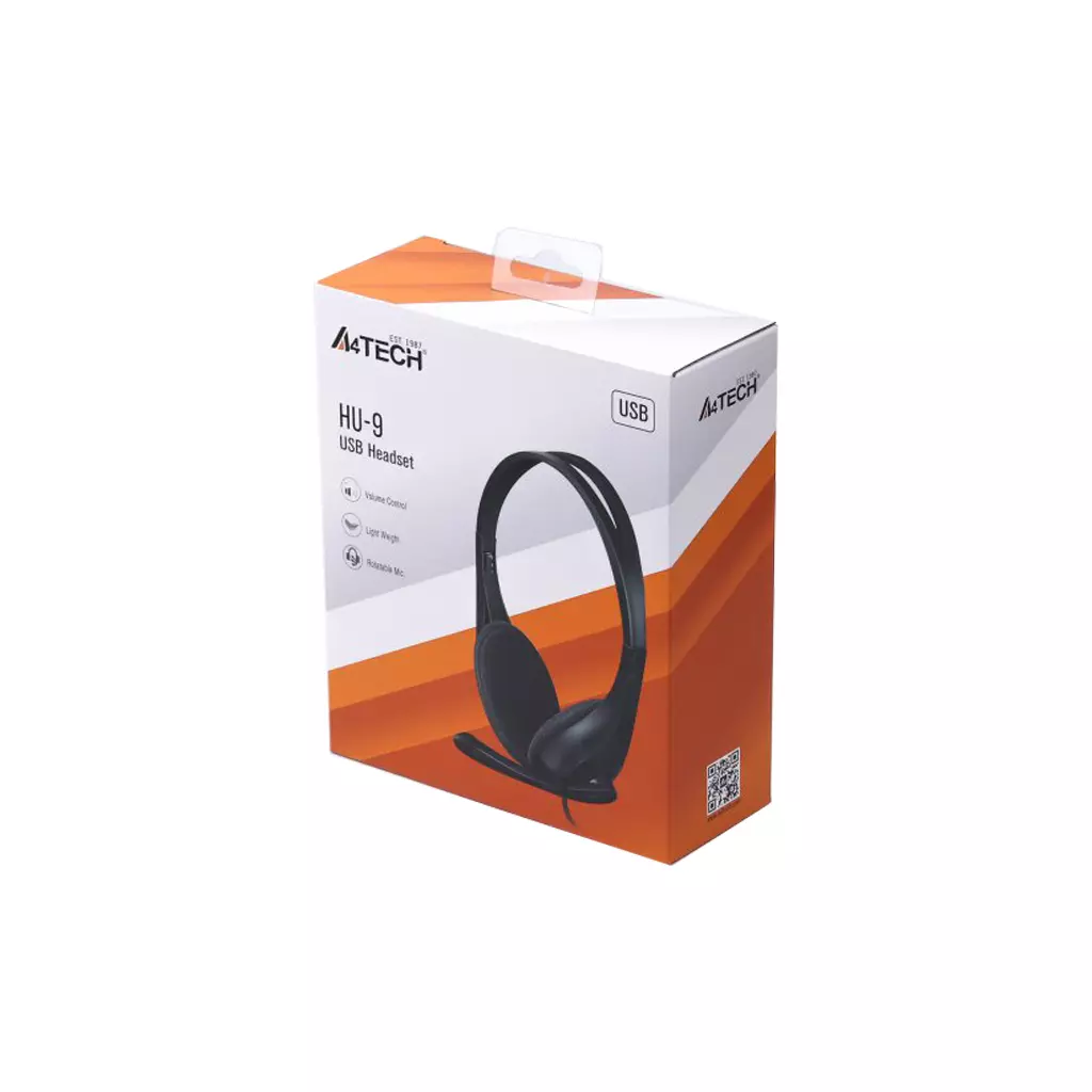 Наушники A4Tech HU-9 Black - 3