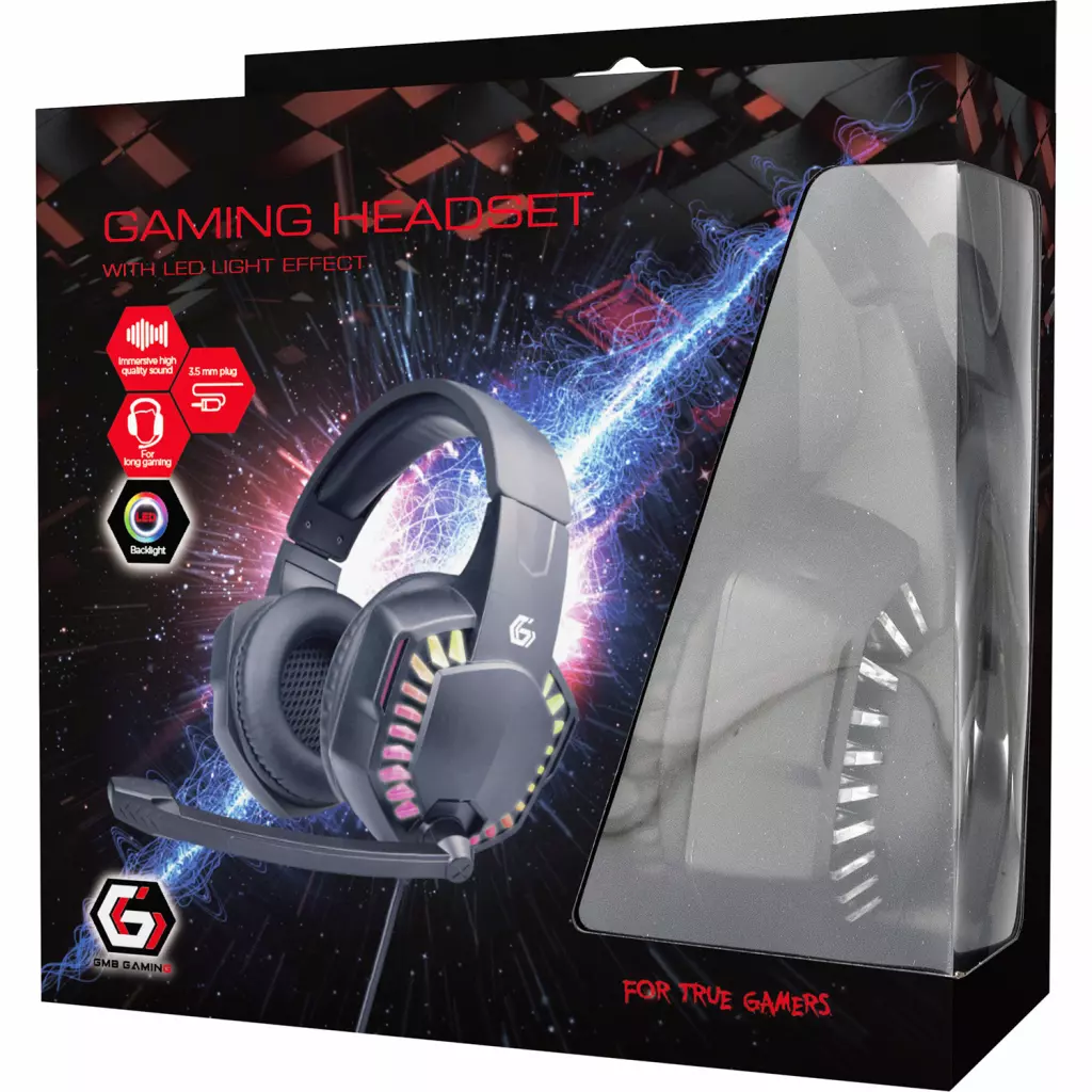 Наушники Gembird GHS-06 Black (GHS-06) - 4