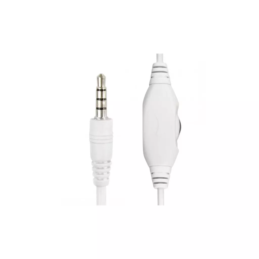 Наушники Gembird MHS-03 White/Red (MHS-03-WTRD) - 3