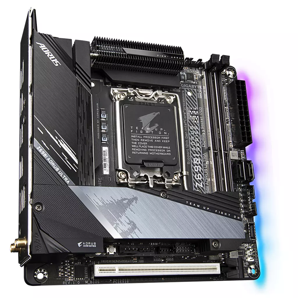 Материнская плата GIGABYTE Z690I AORUS ULTRA - 2