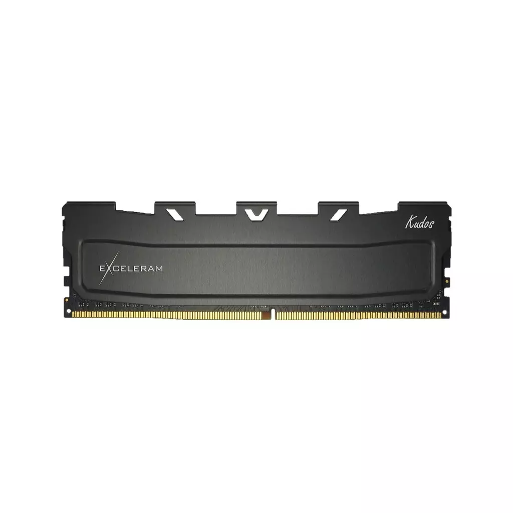 Модуль памяти для компьютера DDR4 16GB 2666 MHz Black Kudos eXceleram (EKBLACK4162616C)