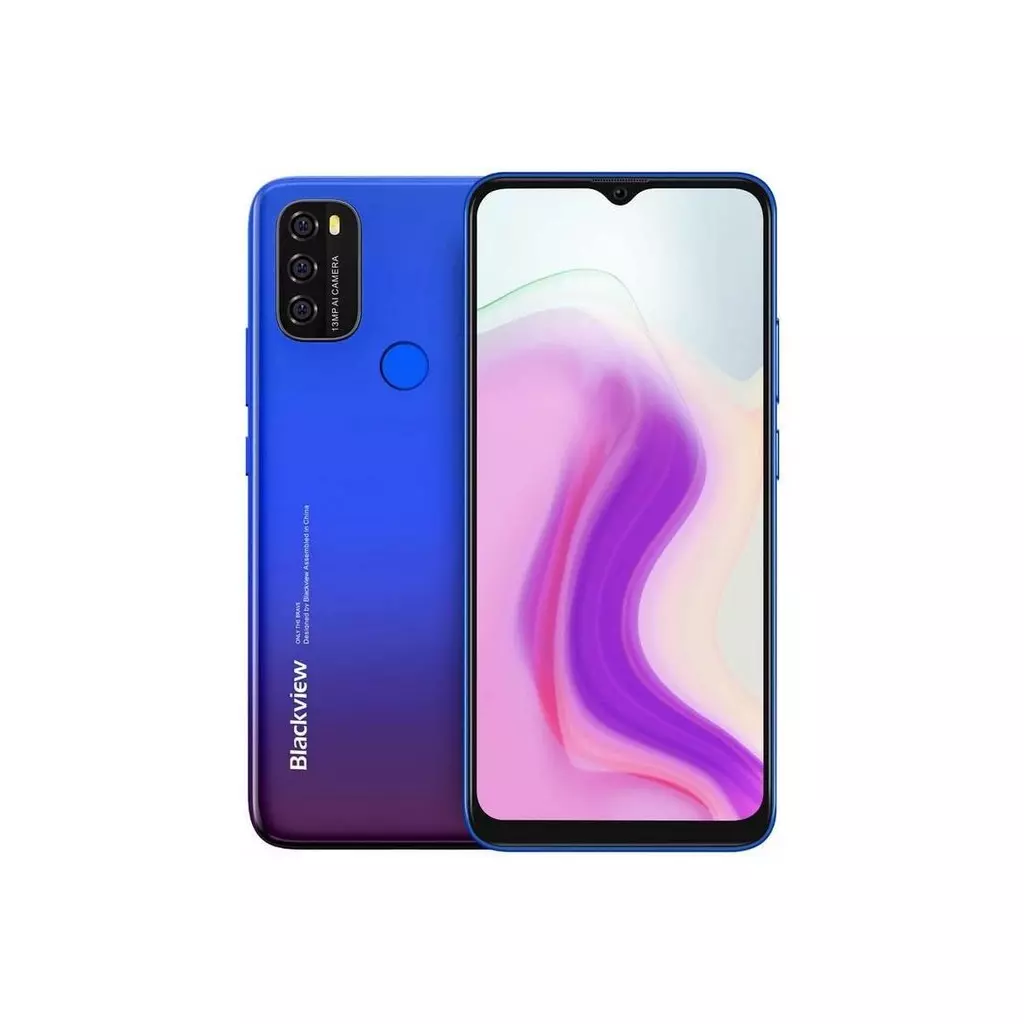 Мобильный телефон Blackview A70 3/32GB Twilight Blue (6931548307051) - 5