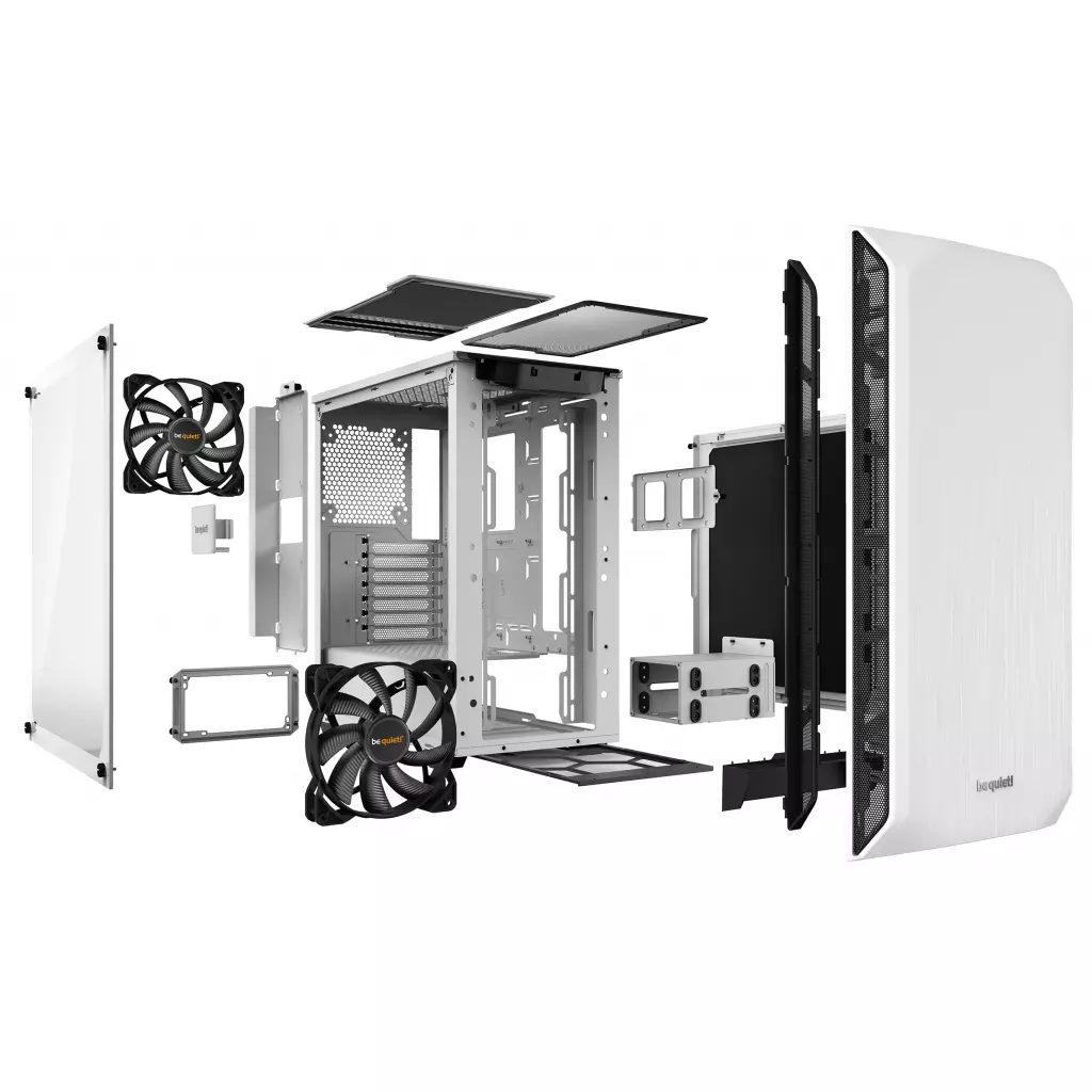 Корпус Be quiet! Pure Base 500 Window White (BGW35) - 8 Корпус Be quiet! Pure Base 500 Window White (BGW35) - 8