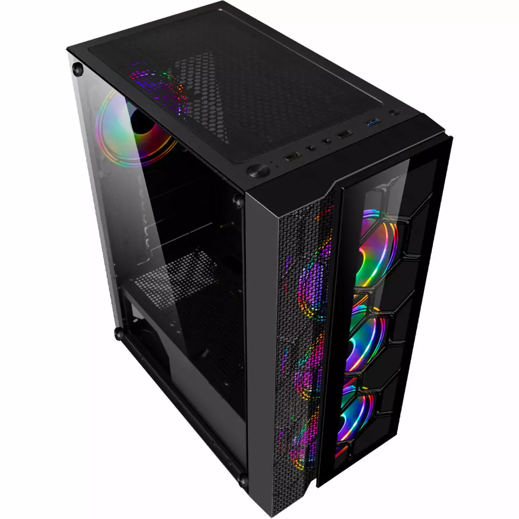 Корпус Frime Nucleus-U3-GLS-4DTRMLT16.6WP - 8 Корпус Frime Nucleus-U3-GLS-4DTRMLT16.6WP - 8