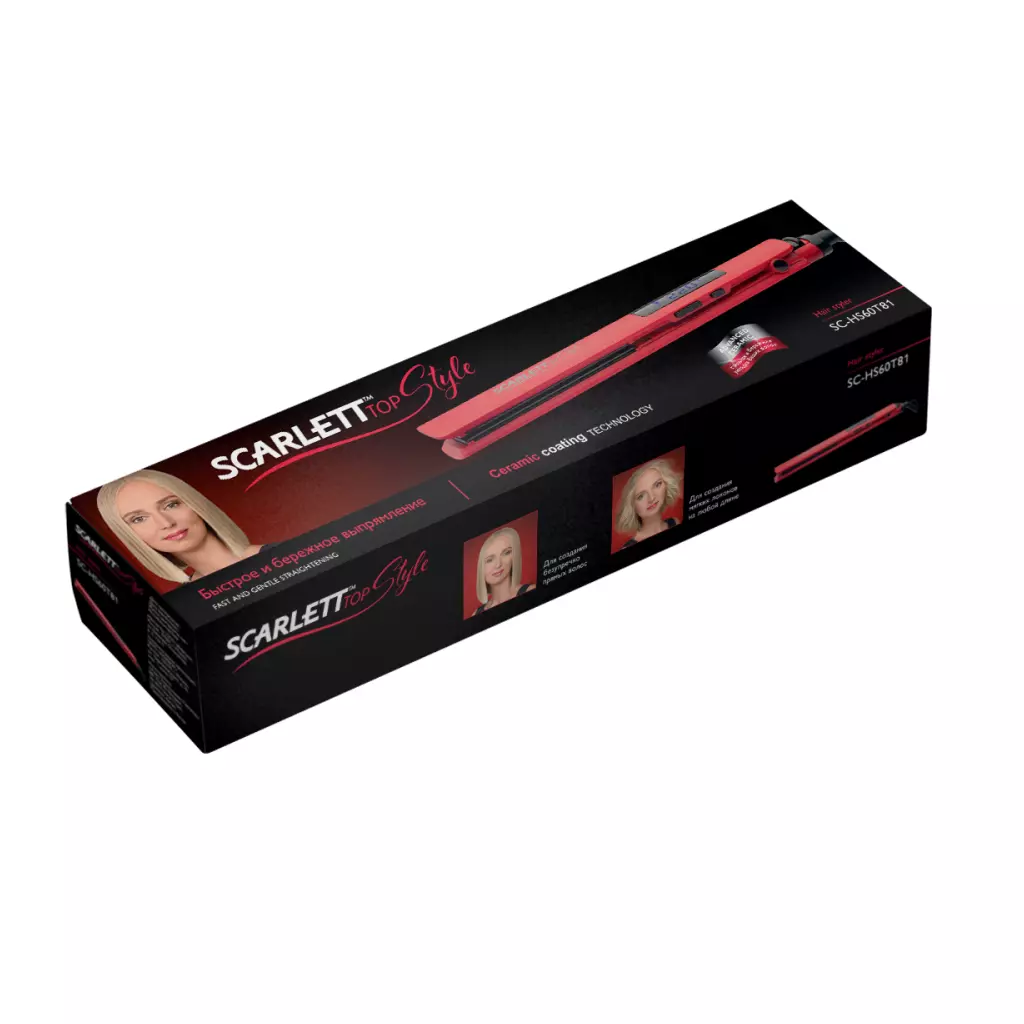 Выпрямитель для волос Scarlett SC-HS60T81 - 2