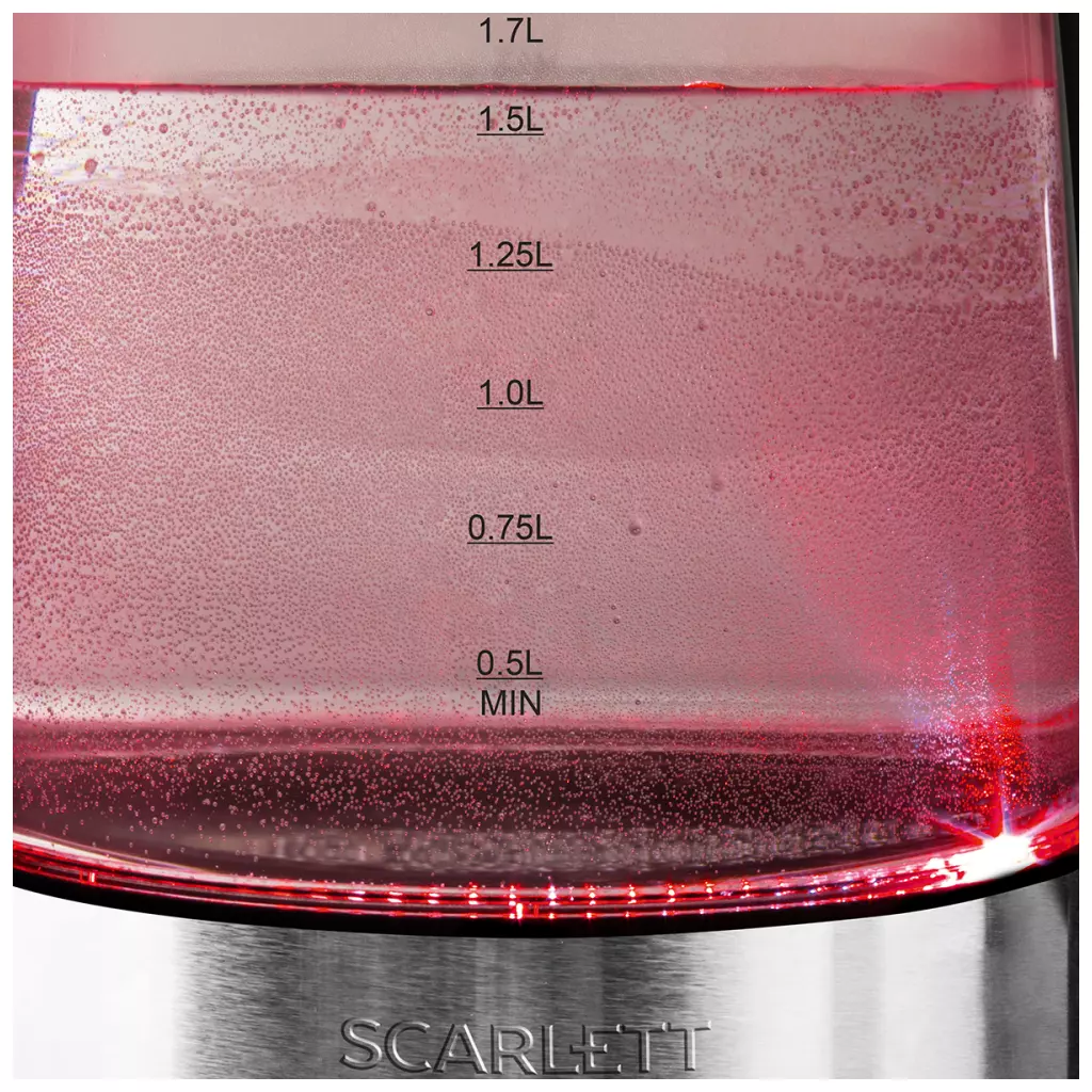 Электрочайник Scarlett SC-EK27G55 - 9 Электрочайник Scarlett SC-EK27G55 - 9