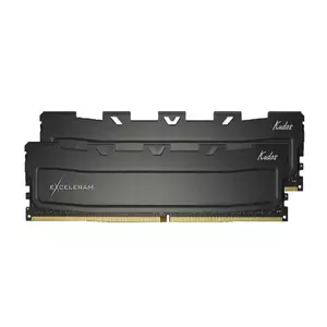 Модуль памяти для компьютера DDR4 64GB (2x32GB) 2666 MHz Black Kudos eXceleram (EKBLACK4642616CD)
