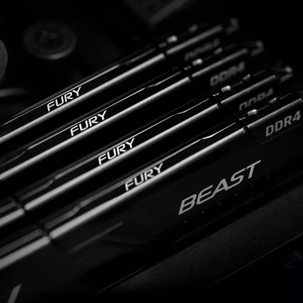 Модуль памяти для компьютера DDR4 32GB (2x16GB) 3200 MHz Fury Beast Black Kingston Fury (ex.HyperX) (KF432C16BBK2/32) - 8 Модуль памяти для компьютера DDR4 32GB (2x16GB) 3200 MHz Fury Beast Black Kingston Fury (ex.HyperX) (KF432C16BBK2/32) - 8