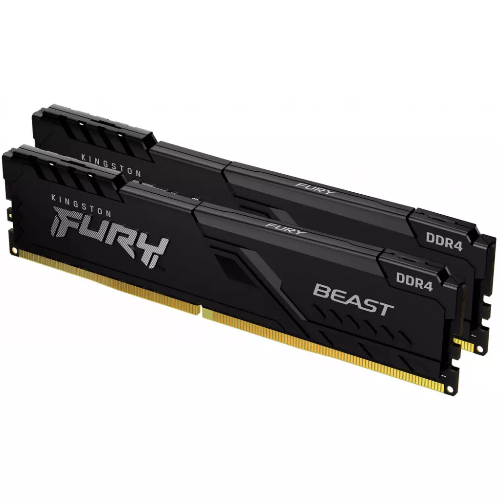 Модуль памяти для компьютера DDR4 32GB (2x16GB) 3200 MHz Fury Beast Black Kingston Fury (ex.HyperX) (KF432C16BBK2/32) Модуль памяти для компьютера DDR4 32GB (2x16GB) 3200 MHz Fury Beast Black Kingston Fury (ex.HyperX) (KF432C16BBK2/32)