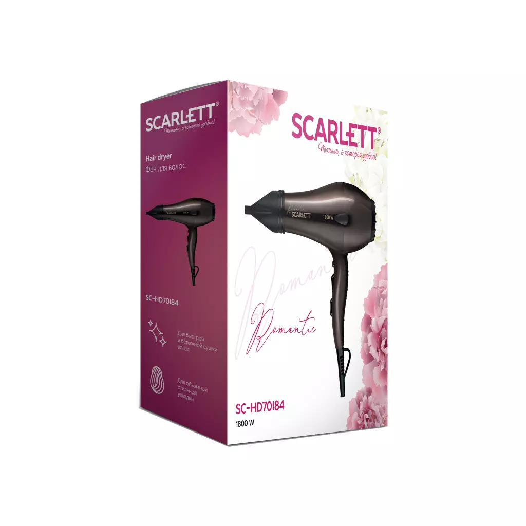 Фен Scarlett SC-HD70I84 - 2 Фен Scarlett SC-HD70I84 - 2