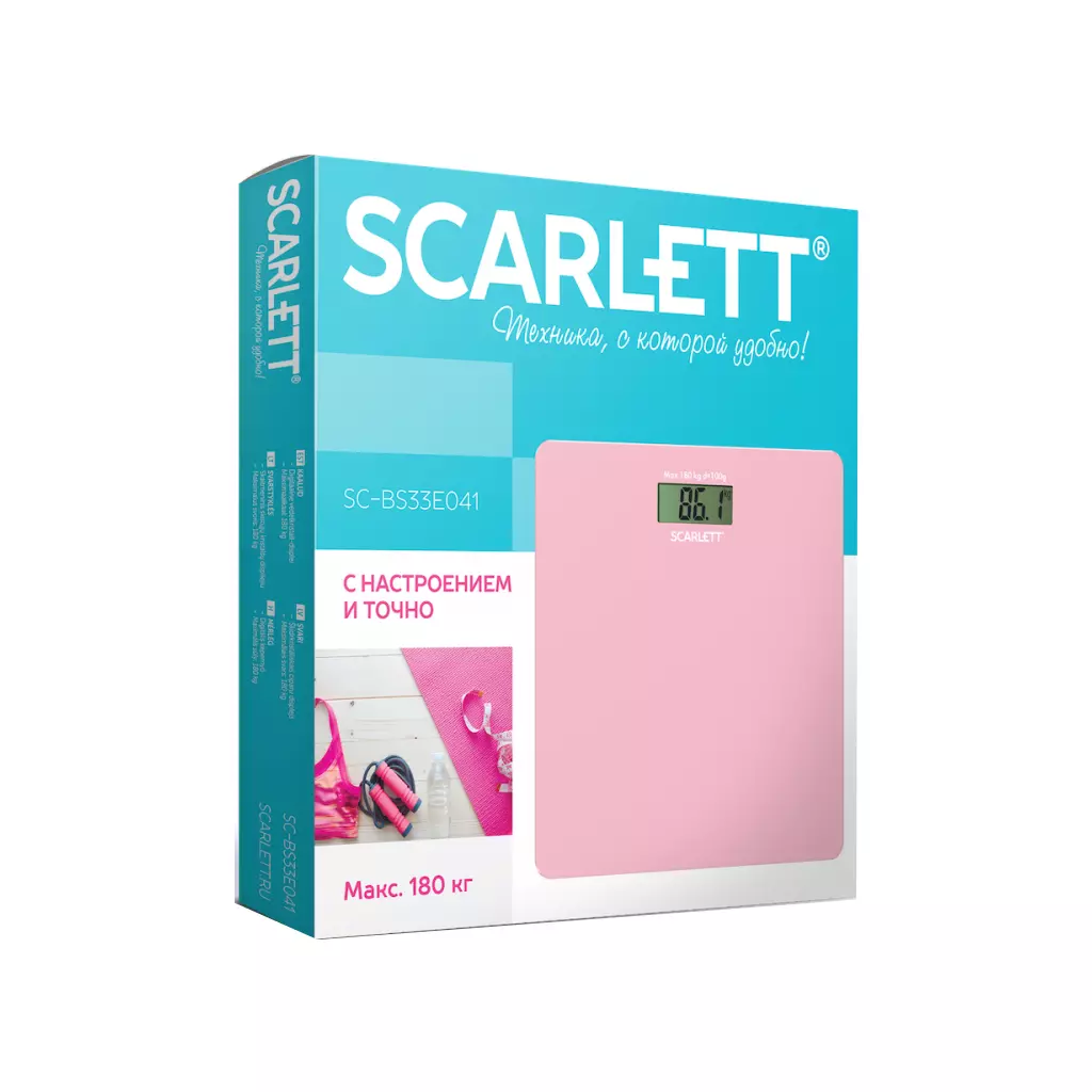 Весы напольные Scarlett SC-BS33E041 - 1