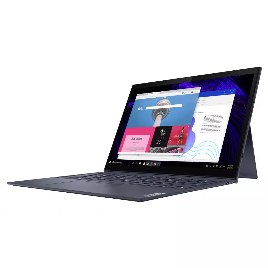 Планшет Lenovo Yoga Duet 7 13WQHD AG Touch/Intel i5-1135G7/8/256F/W10P/Grey (82MA004GRA) - 3