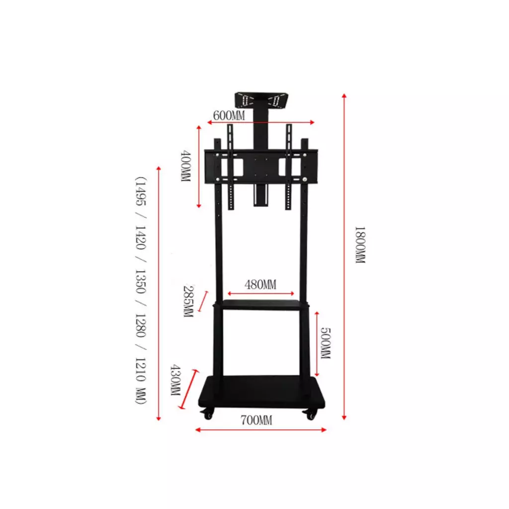 Стойка презентационная для плазм и ЖК Charmount MC-2 - 3