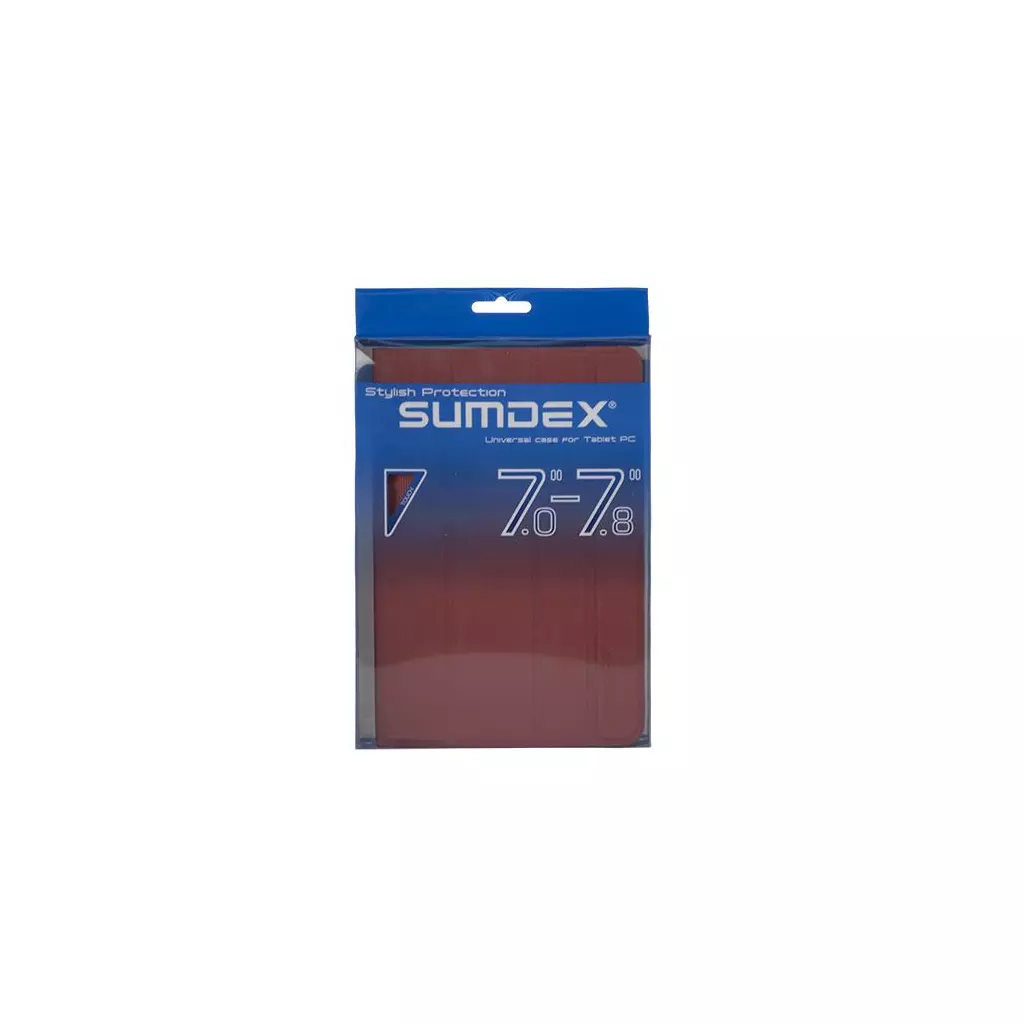 Чехол для планшета Sumdex TCK-705RD 7.0-7.8" (TCK-705RD) - 2 Чехол для планшета Sumdex TCK-705RD 7.0-7.8" (TCK-705RD) - 2