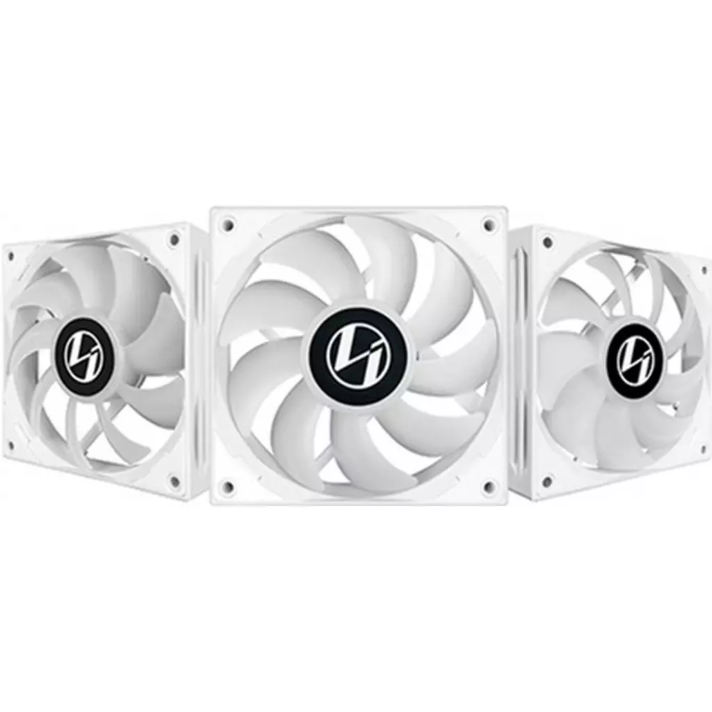 Кулер для корпуса Lian Li ST120-3 Triple White (G99.12ST3W.00) - 1 Кулер для корпуса Lian Li ST120-3 Triple White (G99.12ST3W.00) - 1