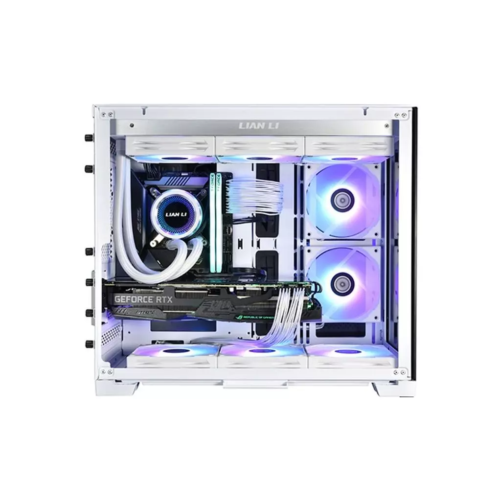 Кулер для корпуса Lian Li ST120-3 Triple White (G99.12ST3W.00) - 6 Кулер для корпуса Lian Li ST120-3 Triple White (G99.12ST3W.00) - 6