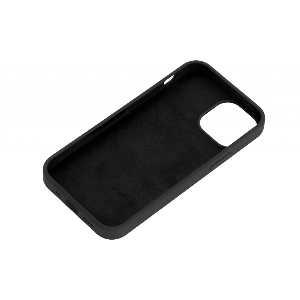 Чехол для моб. телефона 2E Basic Apple iPhone 13 Mini , Liquid Silicone, Black (2E-IPH-13MN-OCLS-BK) - 2