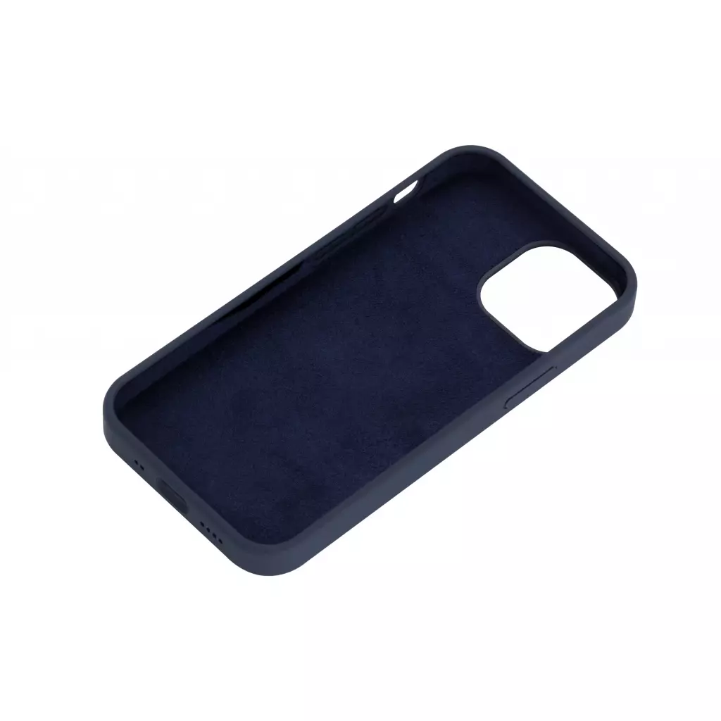 Чехол для моб. телефона 2E Basic Apple iPhone 13 Mini , Liquid Silicone, Midnight Blue (2E-IPH-13MN-OCLS-MB) - 2 Чехол для моб. телефона 2E Basic Apple iPhone 13 Mini , Liquid Silicone, Midnight Blue (2E-IPH-13MN-OCLS-MB) - 2