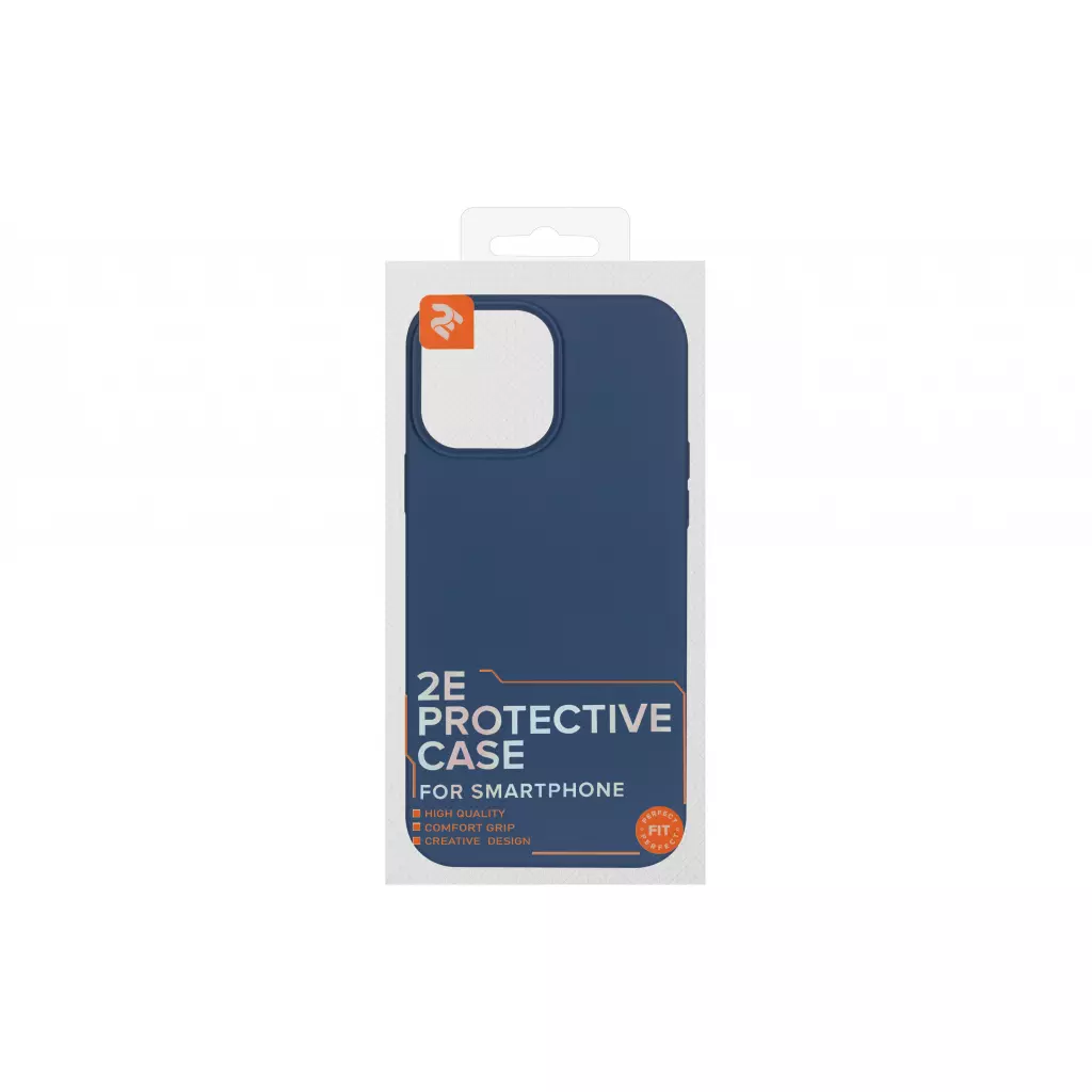 Чехол для моб. телефона 2E Basic Apple iPhone 13 Pro Max, Liquid Silicone, Cobalt Blue (2E-IPH-13PRM-OCLS-CB) - 1 Чехол для моб. телефона 2E Basic Apple iPhone 13 Pro Max, Liquid Silicone, Cobalt Blue (2E-IPH-13PRM-OCLS-CB) - 1