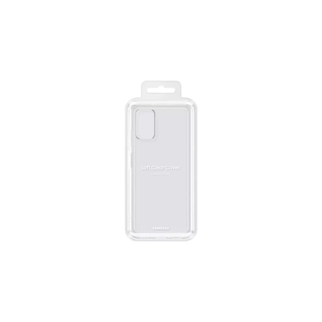 Чехол для моб. телефона Samsung Soft Clear Cover Galaxy A03s (A037) Transparent (EF-QA037TTEGRU) - 1