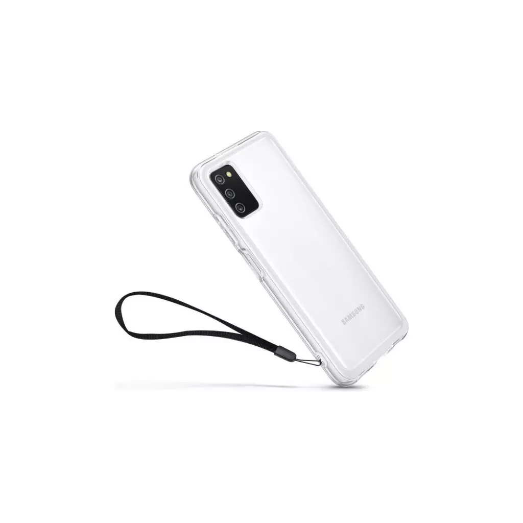 Чехол для моб. телефона Samsung Soft Clear Cover Galaxy A03s (A037) Transparent (EF-QA037TTEGRU) - 4