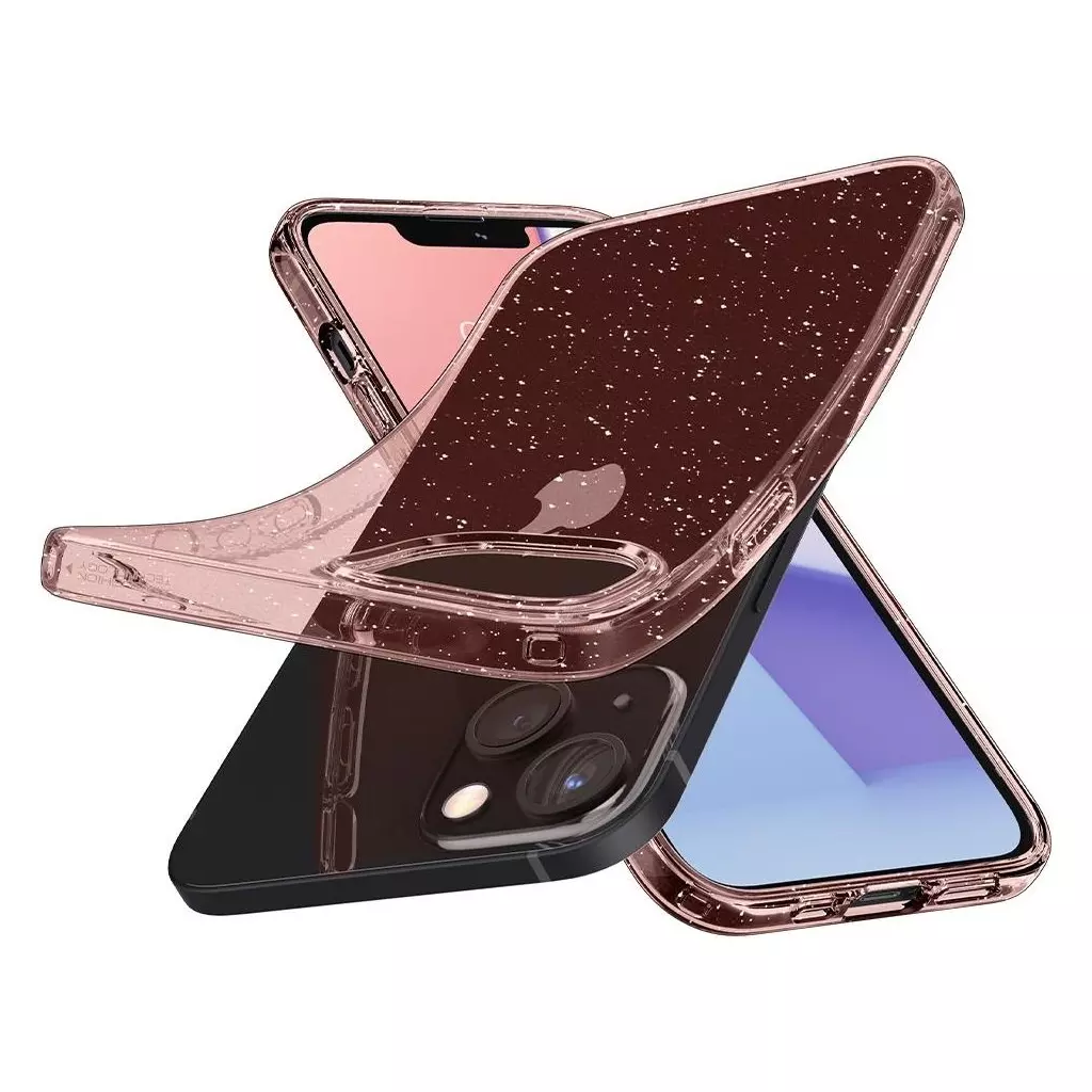 Чехол для моб. телефона Spigen Spigen Apple Iphone 13 Liquid Crystal Glitter, Rose Quartz (ACS03517) - 2 Чехол для моб. телефона Spigen Spigen Apple Iphone 13 Liquid Crystal Glitter, Rose Quartz (ACS03517) - 2
