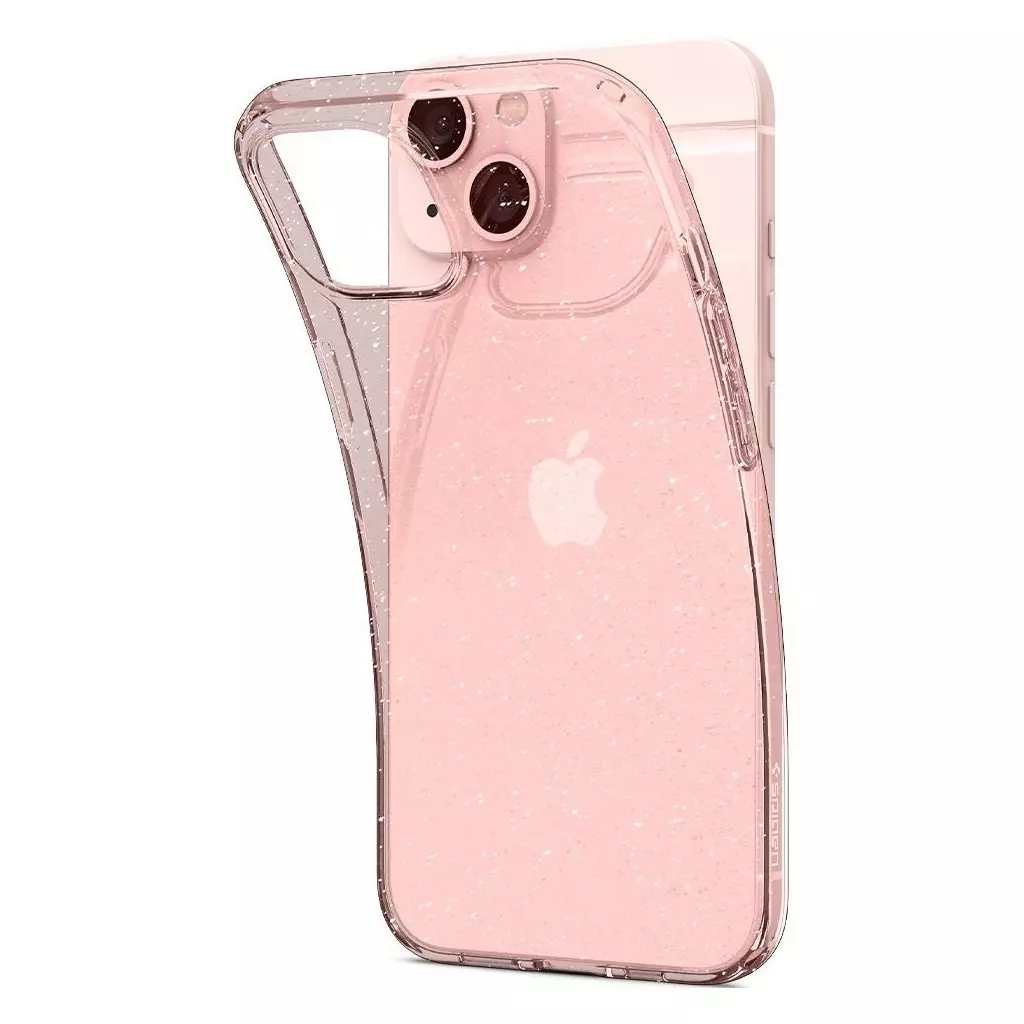 Чехол для моб. телефона Spigen Spigen Apple Iphone 13 Liquid Crystal Glitter, Rose Quartz (ACS03517) - 4 Чехол для моб. телефона Spigen Spigen Apple Iphone 13 Liquid Crystal Glitter, Rose Quartz (ACS03517) - 4