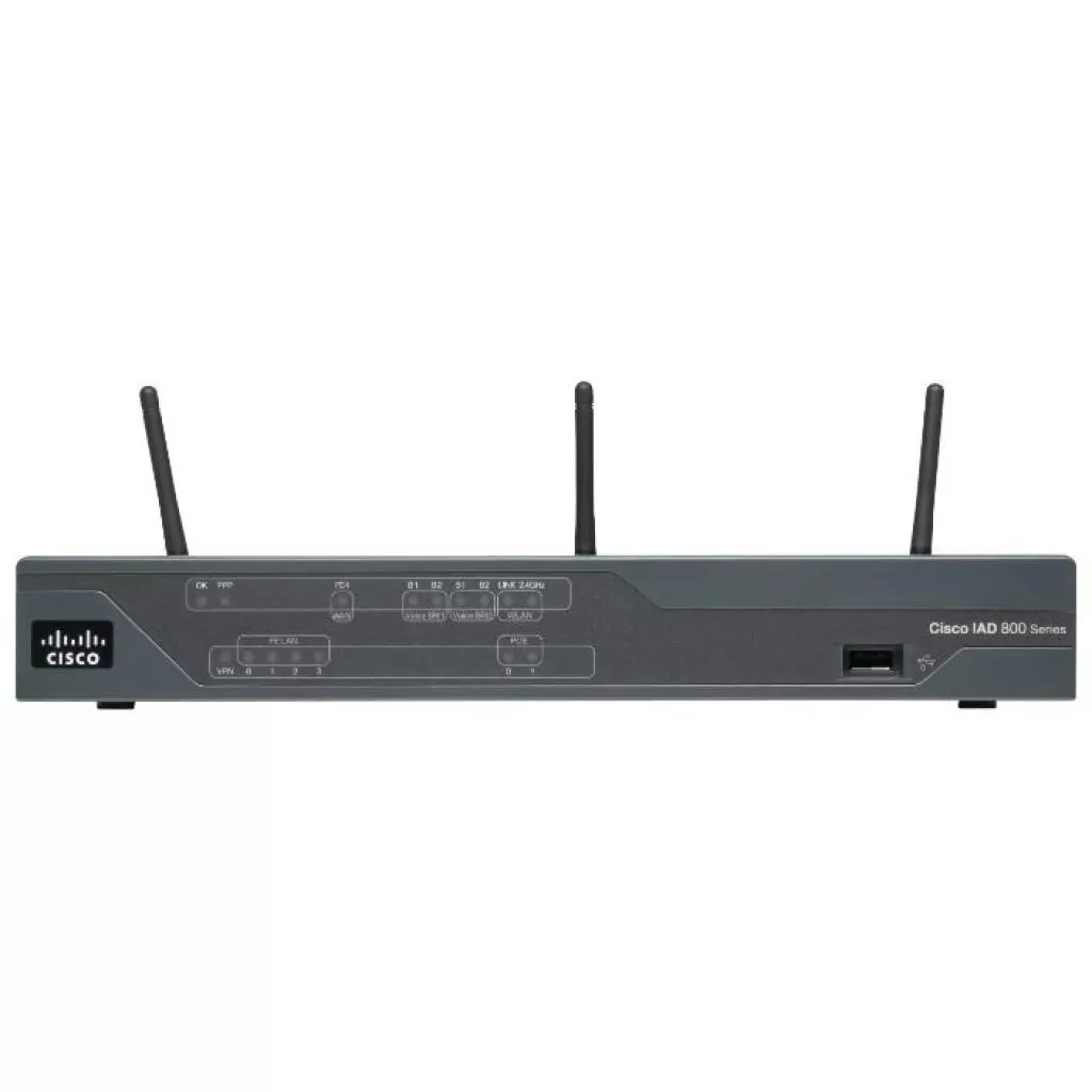Маршрутизатор Cisco CISCO888W-GN-E-K9 - 1