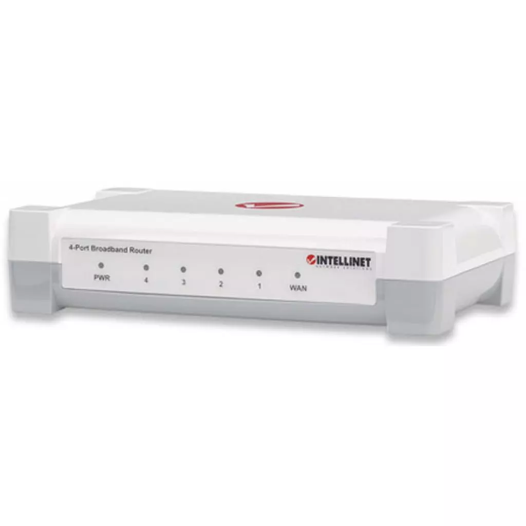 Маршрутизатор Intellinet 4-Port Broadband Router Маршрутизатор Intellinet 4-Port Broadband Router
