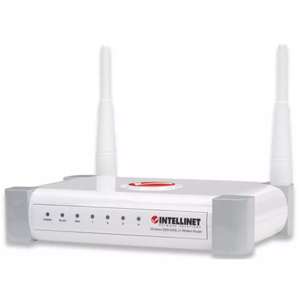 Маршрутизатор Intellinet 300N ADSL2+ Modem Route Маршрутизатор Intellinet 300N ADSL2+ Modem Route
