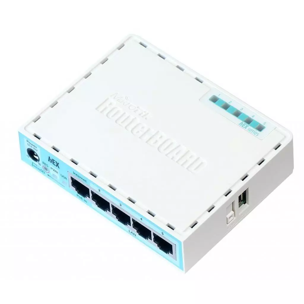 Маршрутизатор Mikrotik hEX (RB750Gr3) Маршрутизатор Mikrotik hEX (RB750Gr3)