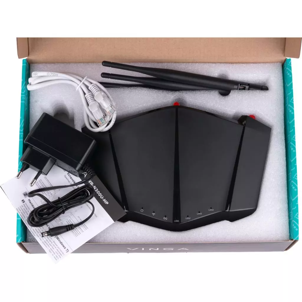 Маршрутизатор Vinga WR-N300U High Power (WR-N300U-HP) - 1