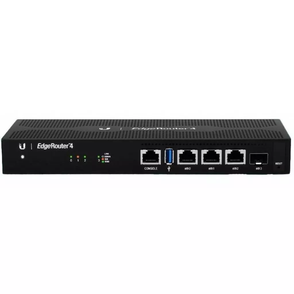 Маршрутизатор Ubiquiti ER-4 - 1 Маршрутизатор Ubiquiti ER-4 - 1