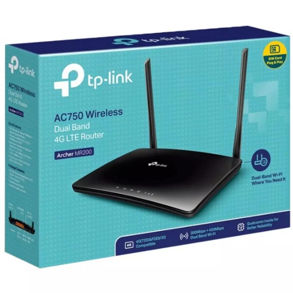 Маршрутизатор TP-Link ARCHER MR400 (ARCHER-MR400) - 4