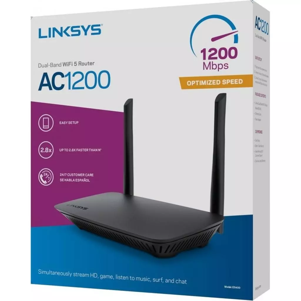 Маршрутизатор Linksys E5400 - 5 Маршрутизатор Linksys E5400 - 5