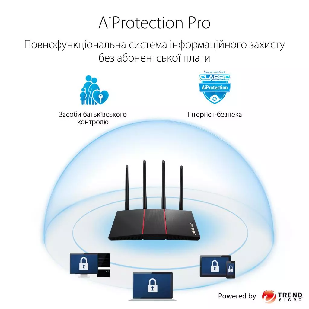 Маршрутизатор ASUS RT-AX55 - 5 Маршрутизатор ASUS RT-AX55 - 5
