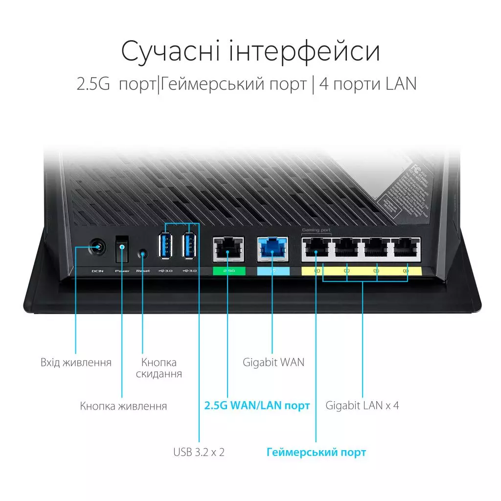 Маршрутизатор ASUS RT-AX86U - 9 Маршрутизатор ASUS RT-AX86U - 9