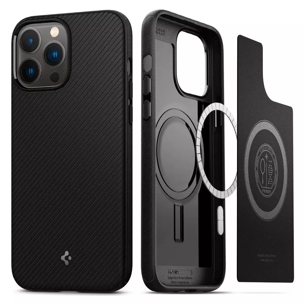 Чехол для моб. телефона Spigen Spigen Apple Iphone 13 Pro Max Mag Armor, Matte Black (ACS03226) - 1