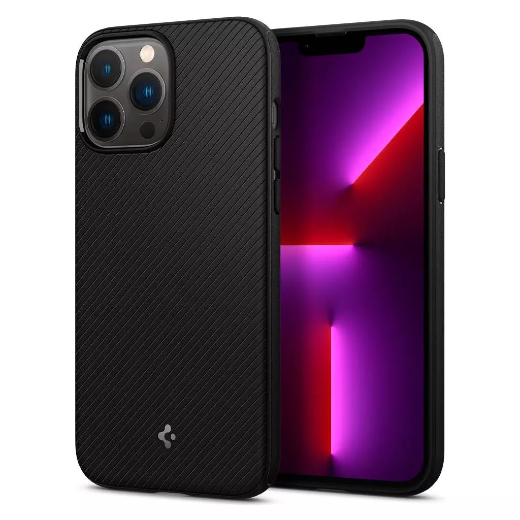 Чехол для моб. телефона Spigen Spigen Apple Iphone 13 Pro Max Mag Armor, Matte Black (ACS03226) - 9