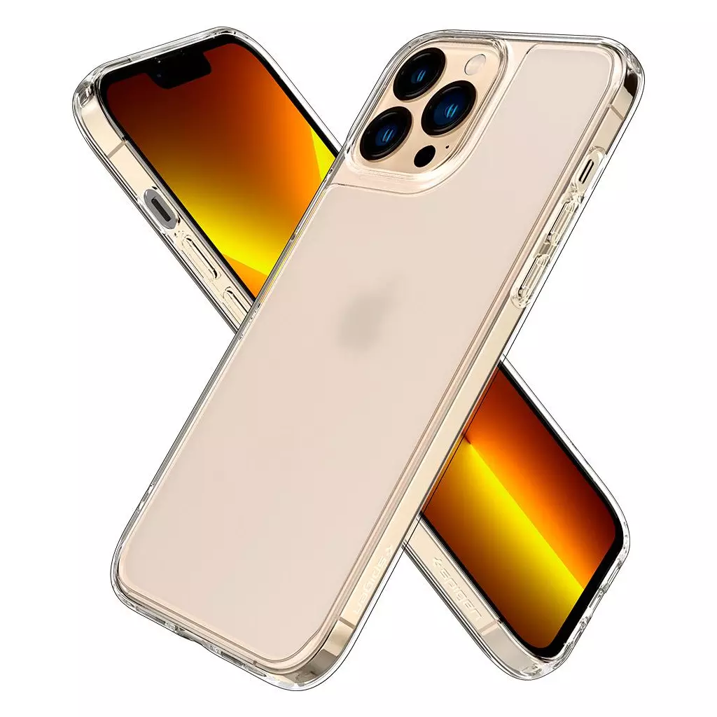 Чехол для моб. телефона Spigen Spigen Apple Iphone 13 Pro Max Quartz Hybrid, Crystal Clear (ACS03214) - 7 Чехол для моб. телефона Spigen Spigen Apple Iphone 13 Pro Max Quartz Hybrid, Crystal Clear (ACS03214) - 7