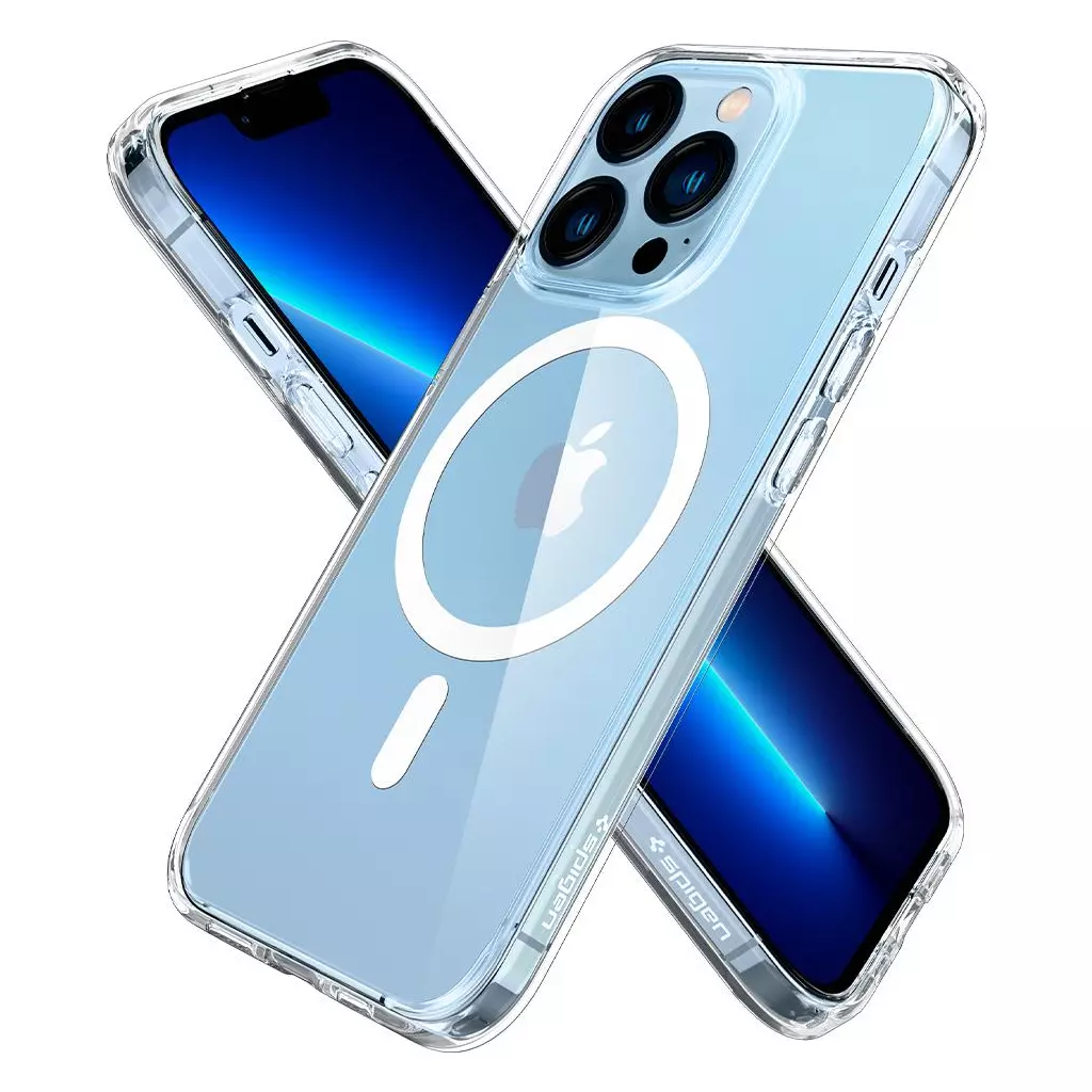 Чехол для моб. телефона Spigen Spigen Apple Iphone 13 Pro Ultra Hybrid Mag Safe, Black (ACS03268) - 7 Чехол для моб. телефона Spigen Spigen Apple Iphone 13 Pro Ultra Hybrid Mag Safe, Black (ACS03268) - 7