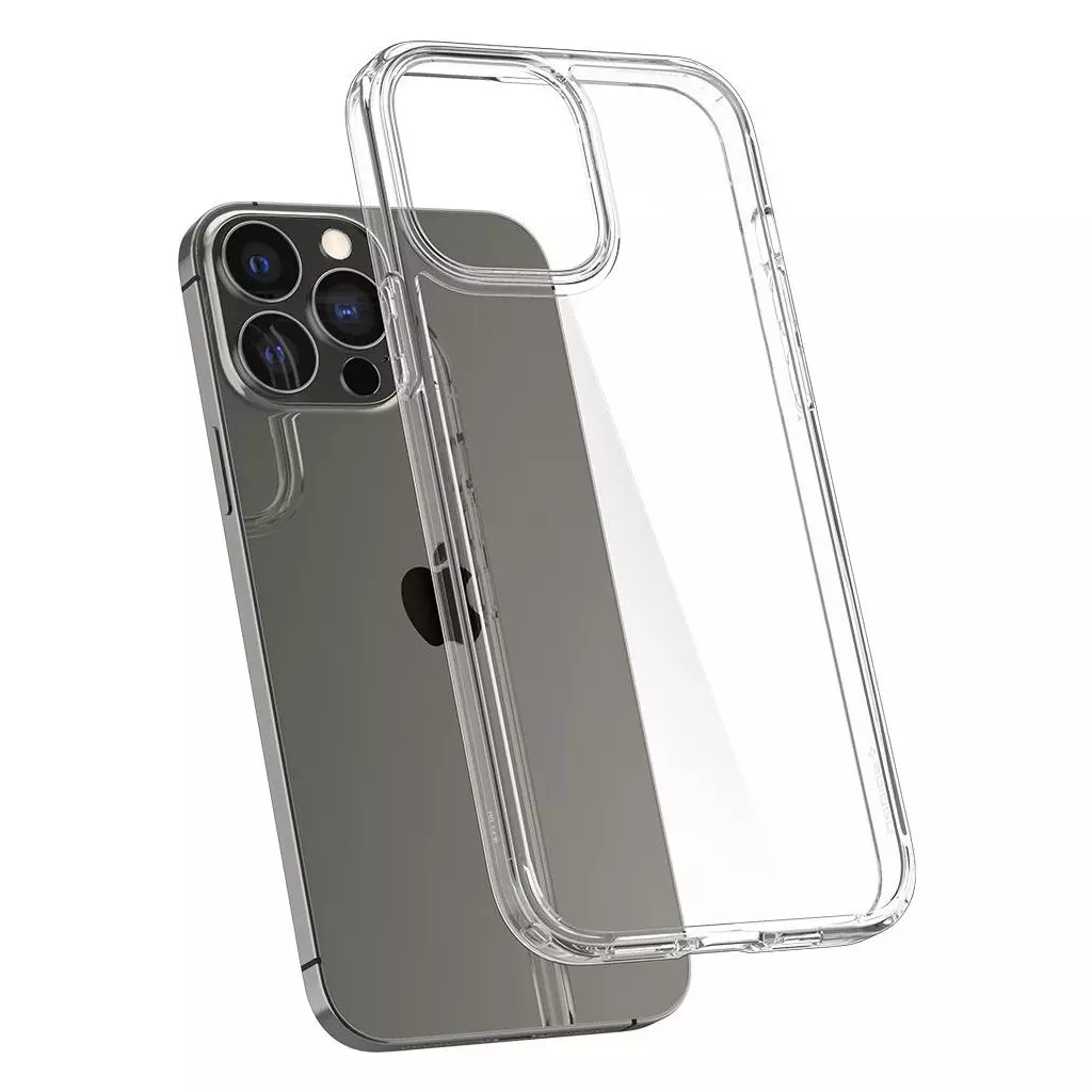 Чехол для моб. телефона Spigen Spigen Apple iPhone 13 Pro Max Ultra Hybrid, Crystal Clear (ACS03204) - 4 Чехол для моб. телефона Spigen Spigen Apple iPhone 13 Pro Max Ultra Hybrid, Crystal Clear (ACS03204) - 4