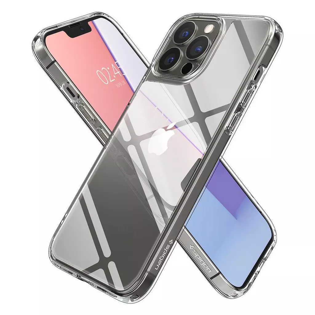 Чехол для моб. телефона Spigen Spigen Apple Iphone 13 Pro Quartz Hybrid, Crystal Clear (ACS03271) - 7