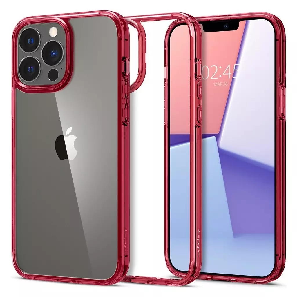 Чехол для моб. телефона Spigen Spigen Apple Iphone 13 Pro Ultra Hybrid, Red Crystal (ACS03263) - 1