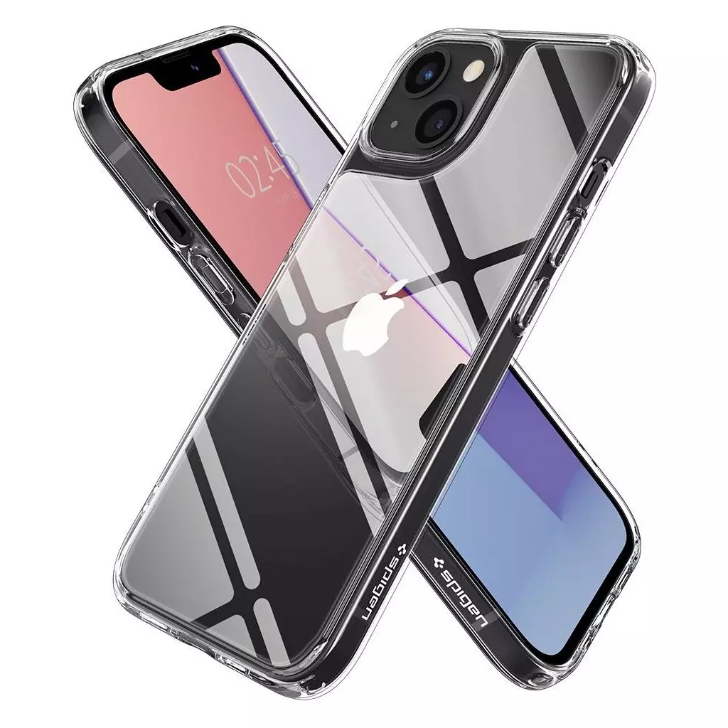 Чехол для моб. телефона Spigen Spigen Apple Iphone 13 Quartz Hybrid, Crystal Clear (ACS03532) - 7 Чехол для моб. телефона Spigen Spigen Apple Iphone 13 Quartz Hybrid, Crystal Clear (ACS03532) - 7