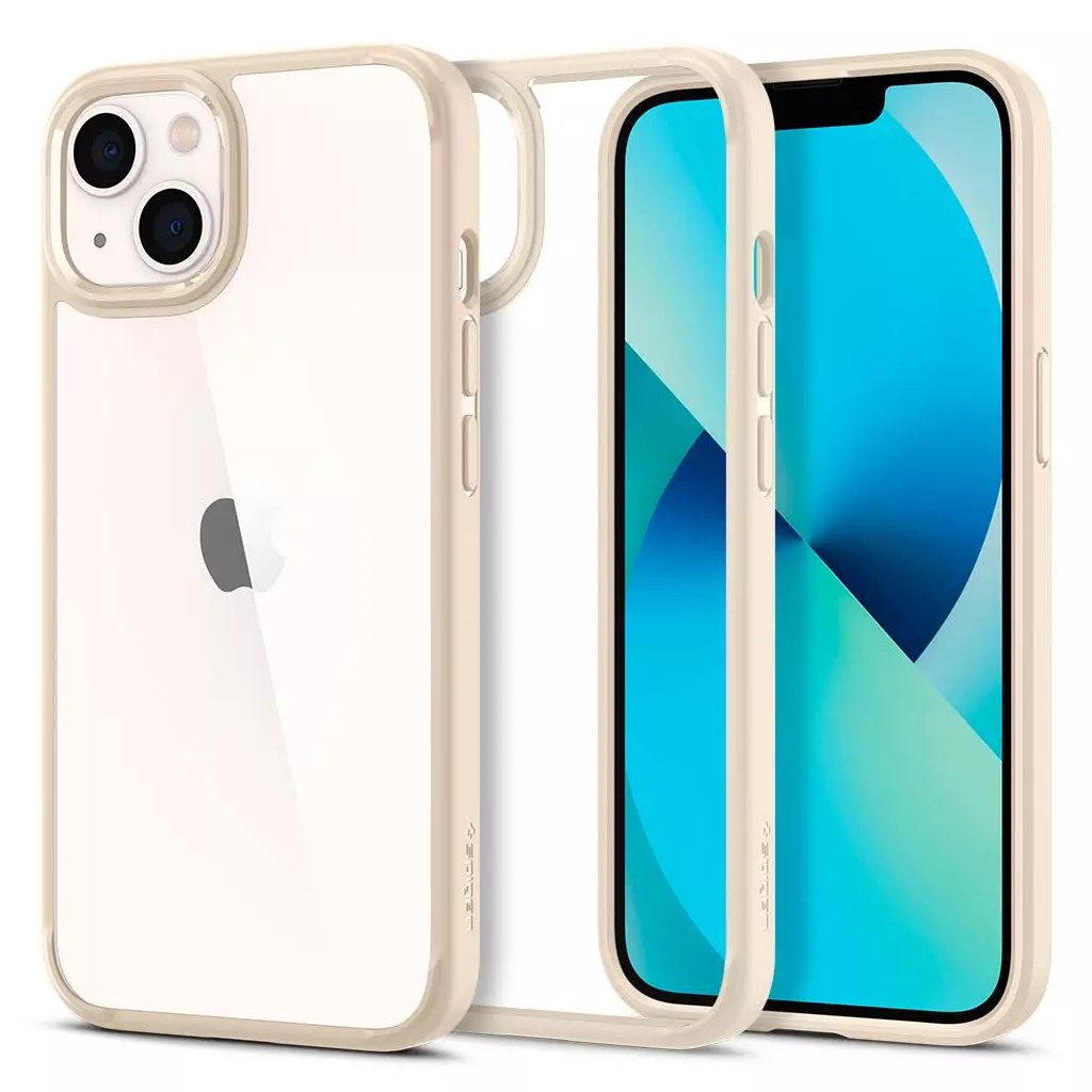 Чехол для моб. телефона Spigen Spigen Apple iPhone 13 Ultra Hybrid, Sand Beige (ACS03526) - 1