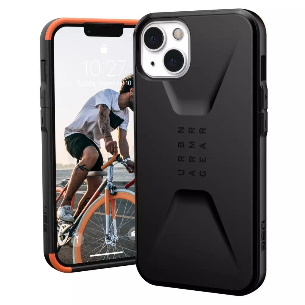 Чехол для моб. телефона Uag Apple Iphone 13 Civilian, Black (11317D114040) - 2 Чехол для моб. телефона Uag Apple Iphone 13 Civilian, Black (11317D114040) - 2