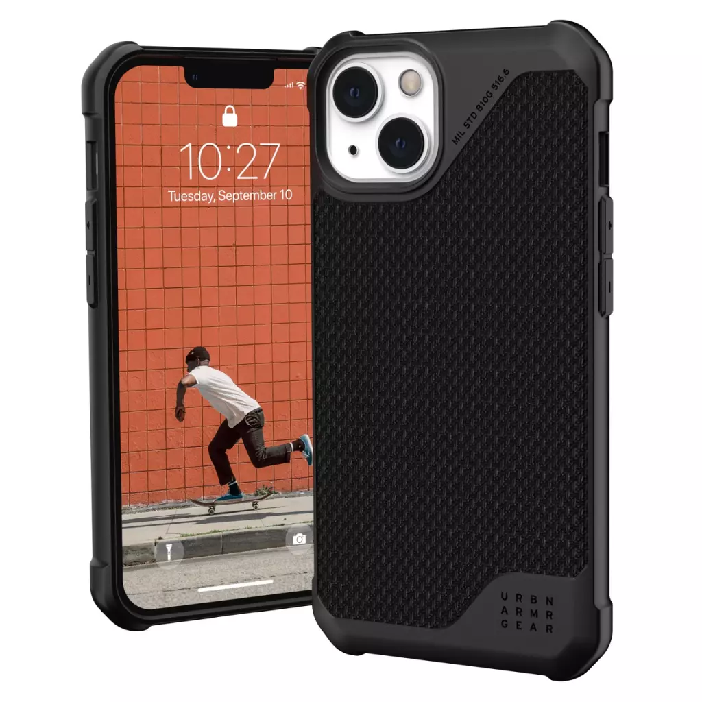 Чехол для моб. телефона Uag Apple Iphone 13 Metropolis LT, Kevlar BLACK (11317O113940) - 2
