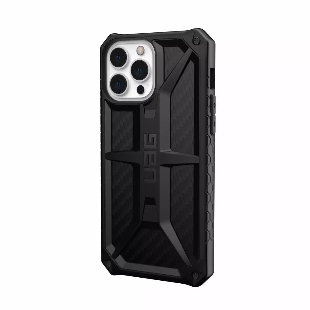 Чехол для моб. телефона Uag Apple Iphone 13 Pro Max Monarch, Carbon Fiber (113161114242) - 3 Чехол для моб. телефона Uag Apple Iphone 13 Pro Max Monarch, Carbon Fiber (113161114242) - 3